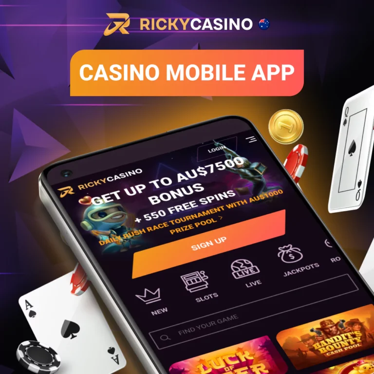 Ricky Casino Mobile App